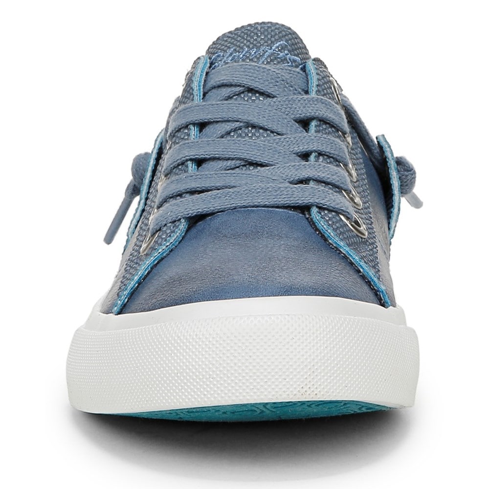 Blowfish Women\'s Martina Slip On Sneaker - Navy Faux Leather