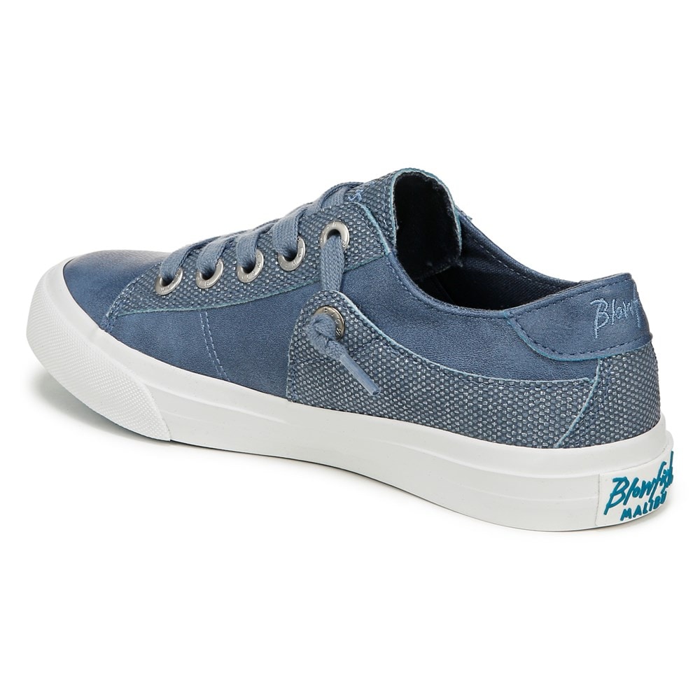 Blowfish Women\'s Martina Slip On Sneaker - Navy Faux Leather