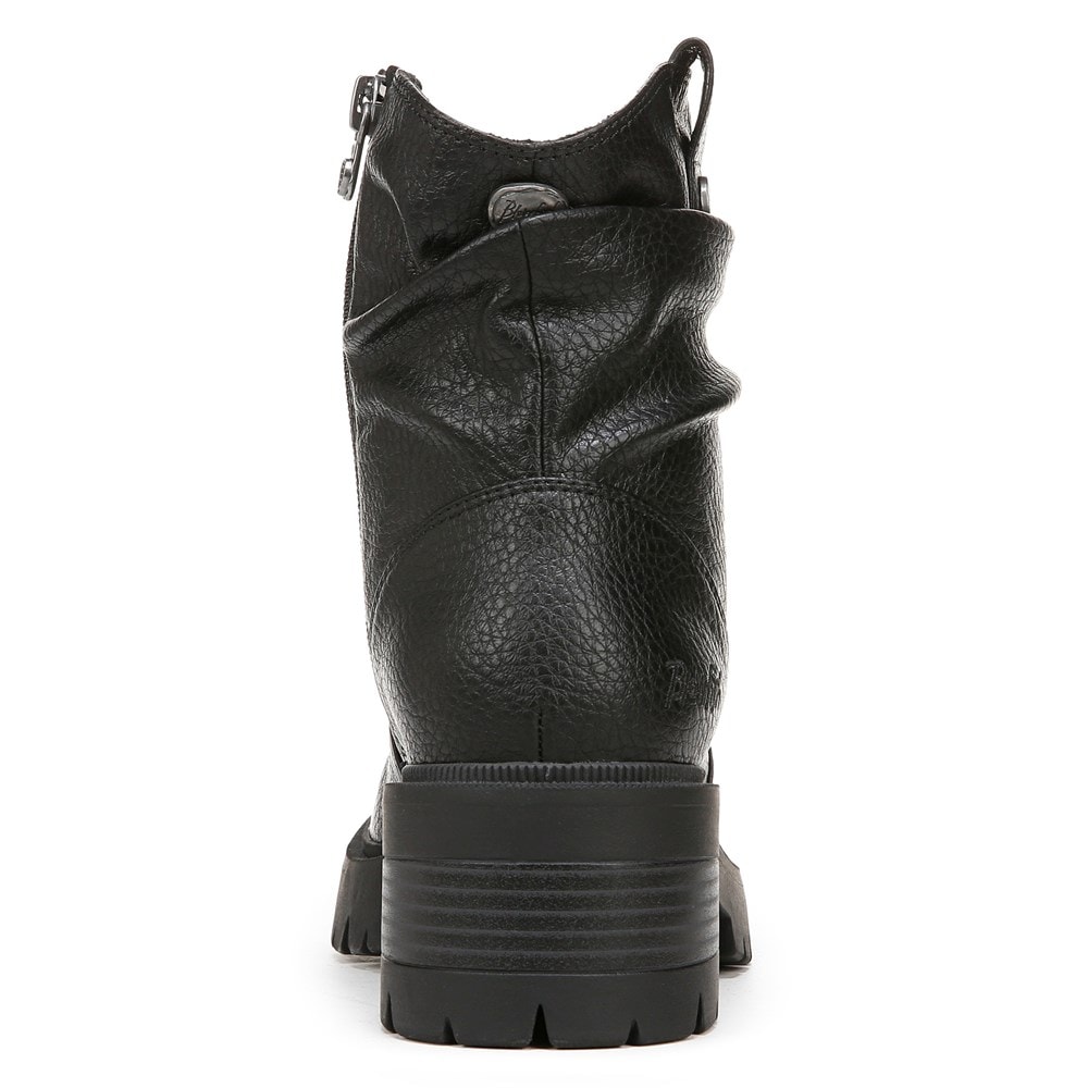 Blowfish Women\'s Juniper Bootie - Black Faux Leather