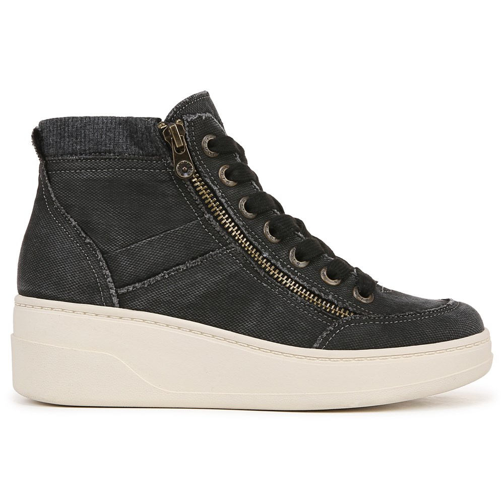 Blowfish Women\'s Camden Wedge Sneaker Boot - Black
