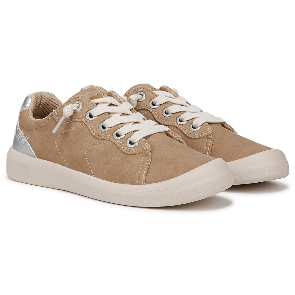 Blowfish Women's Boardwalk Slip On Sneaker - Desert Taupe Faux Leather