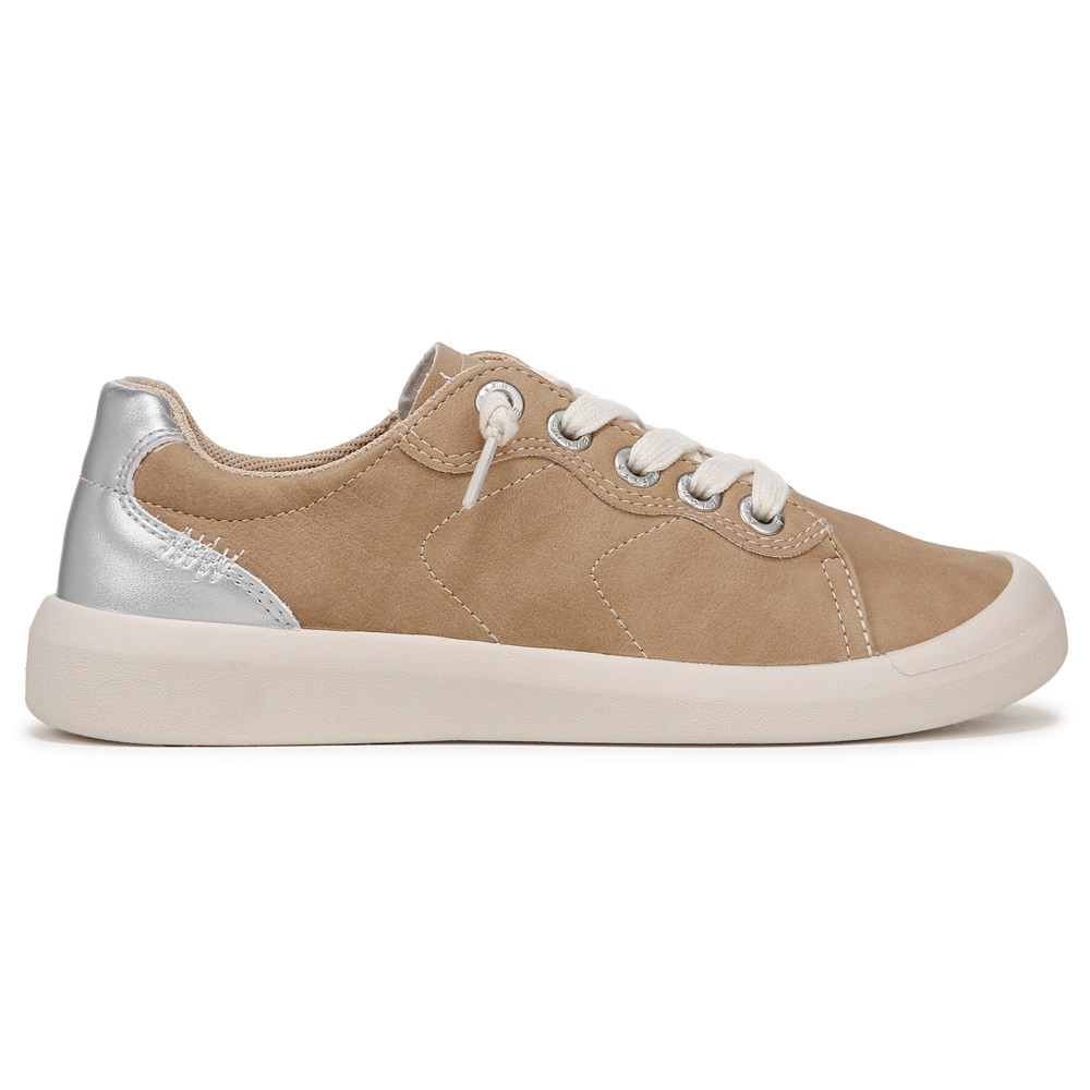 Blowfish Women\'s Boardwalk Slip On Sneaker - Desert Taupe Faux Leather