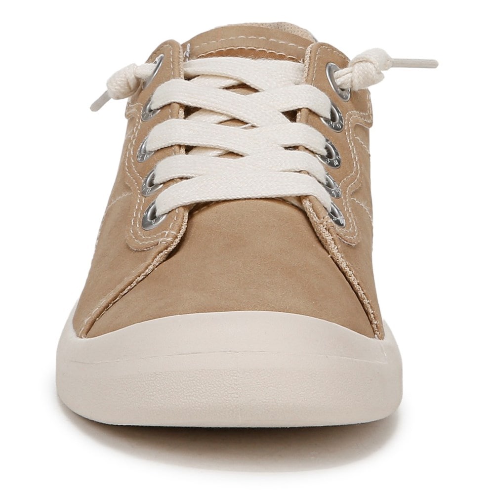 Blowfish Women\'s Boardwalk Slip On Sneaker - Desert Taupe Faux Leather