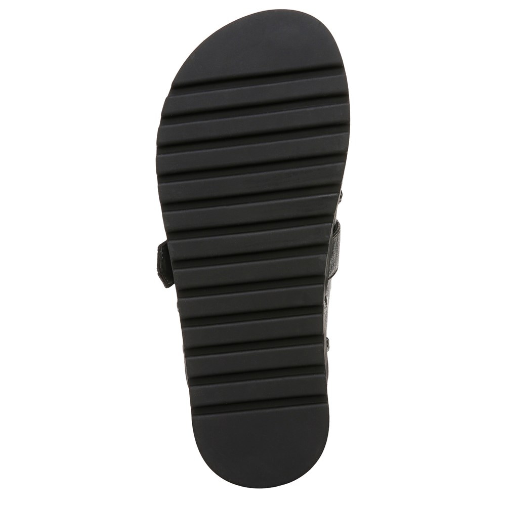 Blowfish Women\'s Skylar Mule - Black Distressed Faux Leather
