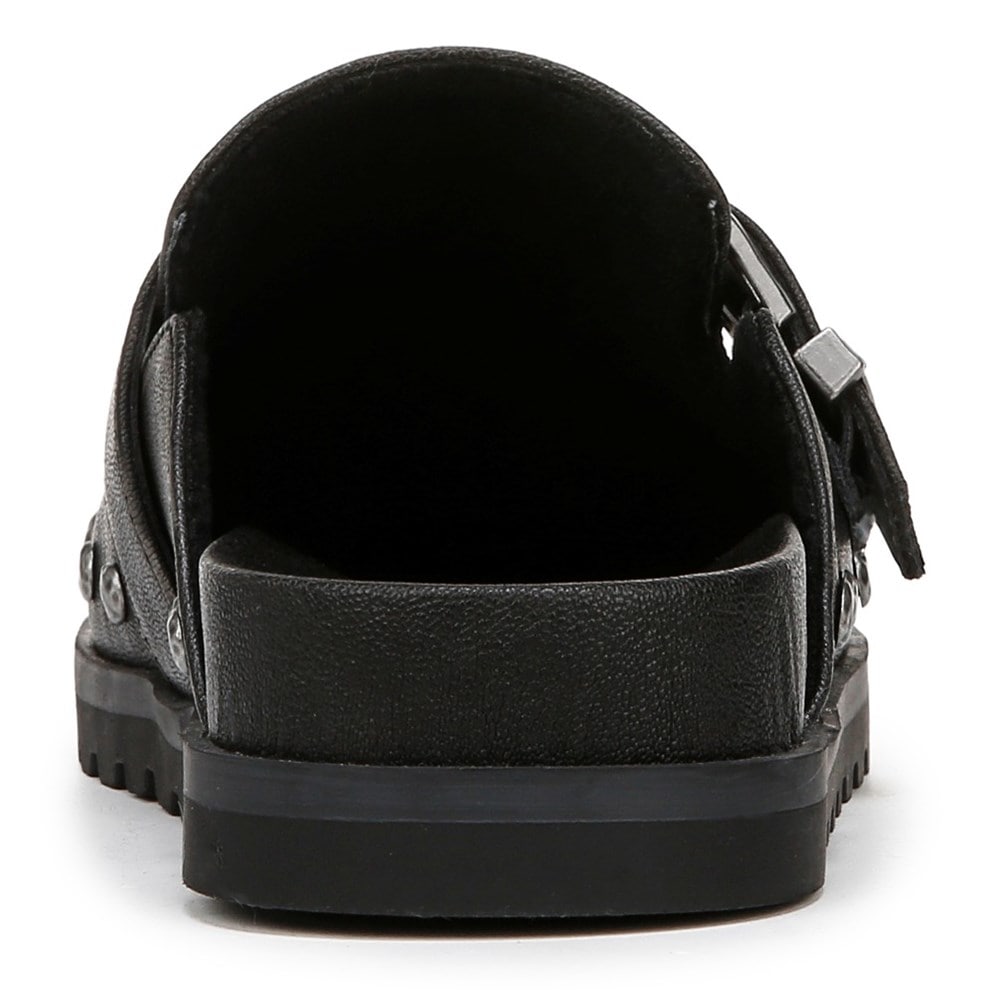 Blowfish Women\'s Skylar Mule - Black Distressed Faux Leather